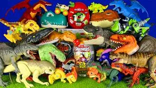 Thumbnail: Jurassic World Unboxing Review Asmr Dinosaur T-rex Mosasaurus Dragon D-rex Baryonyx Stegosaurus Eggs