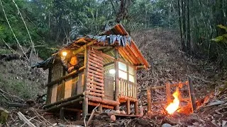 Thumbnail: Survival 8 Days I Built a Dream Bamboo Shelter with My Dog ASMR