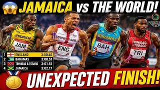 Thumbnail: OMG! JAMAICA vs ENGLAND vs BAHAMAS! 🔥 The CRAZIEST 4x400m Finish | Glasgow 2014 Commonwealth
