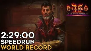Thumbnail: FASTEST HELL WARLOCK SPEEDRUN - 2HR 29M - WORLD RECORD (FOR NOW) | DIABLO 2 RESURRECTED