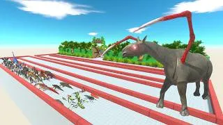 Thumbnail: ESCAPE FROM ALIEN PARACERATHERIUM #17 - Animal Revolt Battle Simulator