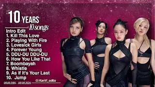 Thumbnail: 10 Years. 10 Songs. One Legendary Journey. | BLACKPINK Playlist • KanVified