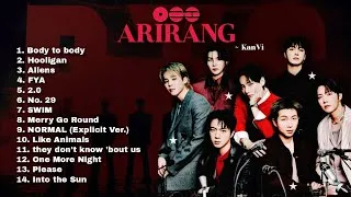 Thumbnail: BTS ARIRANG Full Album Playlist with Lyrics | 1st on YT with lyrics | BTS COMEBACK 5th Album ARIRANG