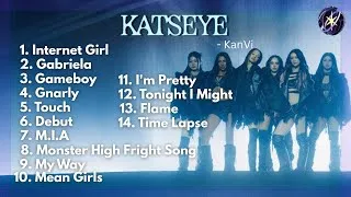 Thumbnail: KATSEYE Full Playlist | All Songs in One Video | 1st Complete Playlist On YT | Non-Stop Listening💿✨