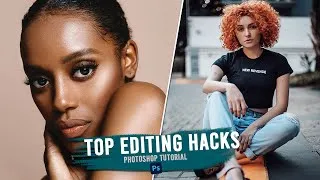 Thumbnail: Top 2 BEST editing Hacks for STUNNING Portraits in  Photoshop