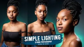 Thumbnail: Studio lighting for portrait photography with 3 lights / Off camera flash Tutorial