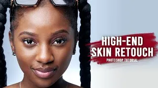 Thumbnail: Full High-End Skin Retouching Photoshop Tutorial / Frequency Separation, Dodge & Burn, Color Grading