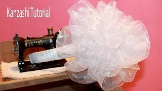 Thumbnail: Back to School How to Make Kanzashi Headband / Kanzashi Tutorial