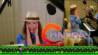 Thumbnail: First time playing the Jungle theme from Contra on Piano!