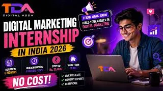 Thumbnail: Digital Marketing Internship 2026 | Work From Home | Ghar Baithe ₹35,000 Tak Kaise Kamaye?