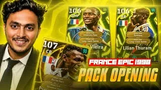 Thumbnail: 😱 NEW France Epic Pack Opening🔥 Vieira + Desailly + Thuram Review | Worth Spinning? 🔥#efootball