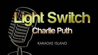 Thumbnail: Charlie Puth - Light Switch (Karaoke) ♪