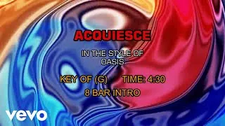 Thumbnail: Oasis - Acquiesce (Karaoke)
