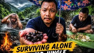 Thumbnail: I Survived Alone in the Jungle with Only an Umbrella | Real Survival Adventure 