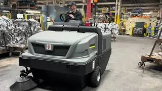 Thumbnail: The Karcher KM 150/500 R LPG Industrial Sweeper
