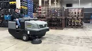 Thumbnail: The Karcher KM 150/500 R LPG Industrial Sweeper