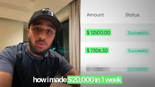 Thumbnail: How I made $19,308 trading in a Week 😱 (PROOF OF WITHDRAWAL)
