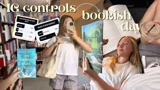 Thumbnail: followers control my *bookish* day! ☕️📖🧸 (coffee shop, 5 🌟 read, used bookstore, cozy day at home) 