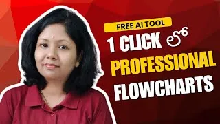 Thumbnail: Napkin AI Telugu Tutorial | Text ని Professional Diagrams గా మార్చే Free AI Tool 🔥