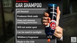 Thumbnail: Review - Adam's Car Shampoo (16oz) - pH Best Biodegradable Car Wash Soap for Foam Cannon,