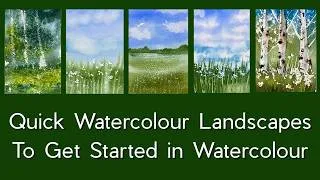 Thumbnail: Beginner Landscape Paintings To Get You Started In Watercolor