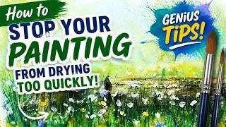 Thumbnail: How To Stop Your Painting From Drying Too Quickly