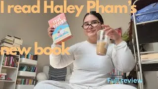 Thumbnail: I read my favorite YouTuber’s debut novel ☕️🌊📖