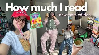 Thumbnail: How much I read| *postpartum -new mom edition 📖🍼