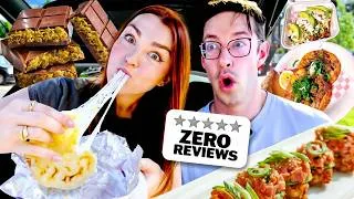 Thumbnail: Only Eating at Restaurants With No Reviews in L.A.! (With Keith Habersberger!)