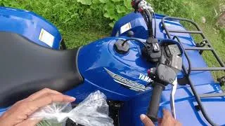 Thumbnail: Searching for Bandania (Chadon Beni) with Elon and the Yamaha Grizzly