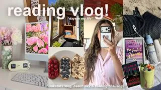 Thumbnail: early *SUMMER* days☀️cozy reading vlog & bookstore vlog, malibu trip, slow mornings & self care!