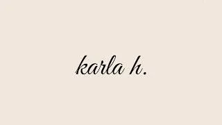 Thumbnail: Karla H. | Starting my Youtube Channel