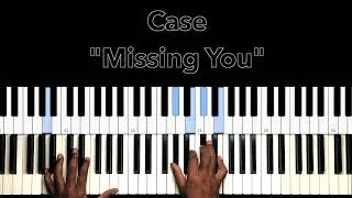 Thumbnail: Case "Missing You" Piano Tutorial
