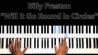 Thumbnail: Billy Preston "Will It Go Round In Circles" Piano Tutorial