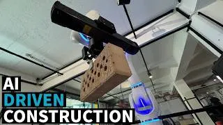 Thumbnail: Autonomous Robotic Brick-Laying with AI-Based 3D Vision