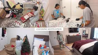 Thumbnail: 2026 SUNDAY RESET | NEW YEAR CLEAN WITH ME | cleaning motivation, organization, getting this settled