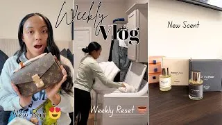Thumbnail: WEEKLY VLOG | NEW BAGS 😍, WEEKLY RESET, THANKSGIVING PREP, NEW SCENT & MORE