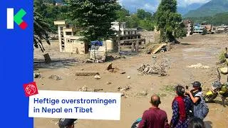 Thumbnail: Heftige overstromingen in Nepal en Tibet