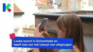 Thumbnail: Lauke woont in Schaarbeek en heeft last van het lawaai van vliegtuigen