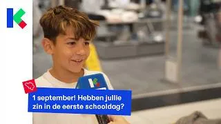 Thumbnail: Bijna 1 september! Hebben jullie zin in de eerste schooldag?