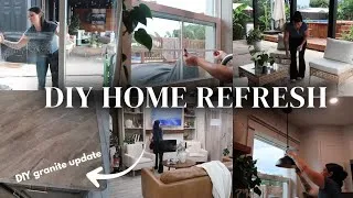 Thumbnail: Home Refresh | DIY Projects, Cleaning & Sunday Reset