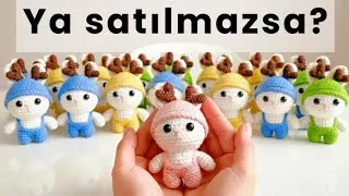 Thumbnail: Merak Edilen Mini Amigurumi Anahtarlığı Yaptım! ANLATIYORUM