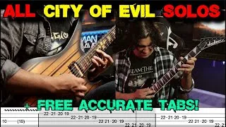 Thumbnail: Avenged Sevenfold ALL CITY OF EVIL SOLOS | ACCURATE TABS 