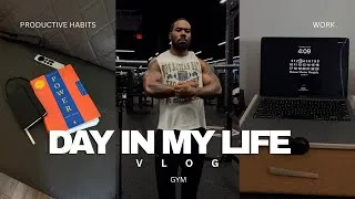 Thumbnail: A REALISTIC DAY IN MY LIFE | completing tasks, dropping gems + late night gym session