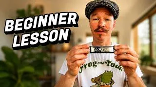 Thumbnail: Harmonica Lesson for Beginners - How to Play Your First Notes #harmonica