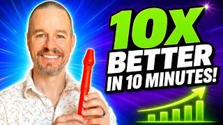 Thumbnail: Recorder for Beginners - MASTER the Recorder in 10 Minutes With This Drill #recorder #tutorial