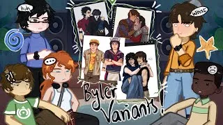Thumbnail: Epilogues party react to byler variants (aftermath!) // not the actual video guys// gacha