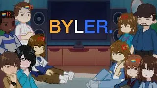 Thumbnail: Stranger things react to byler // 2X SPEED // Mike // Will