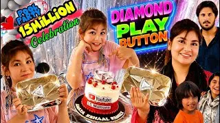 Thumbnail: Diamond Play Button Finally Arrived! | 15 Million Celebration 🎉 Pool Party & Birthday Vlog