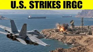 Thumbnail: U.S. Strikes Hit Iranian Military Targets Near the Strait of Hormuz